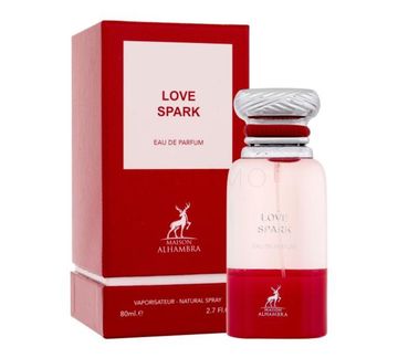 Maison Alhambra Love Spark EDP fragrance bottle