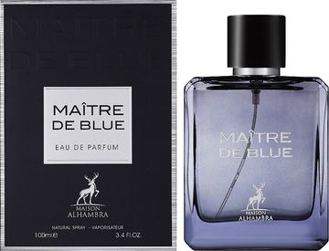 Maison Alhambra Maitre de Blue EDP fragrance bottle