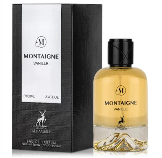 Maison Alhambra Montaigne Vanille EDP fragrance bottle