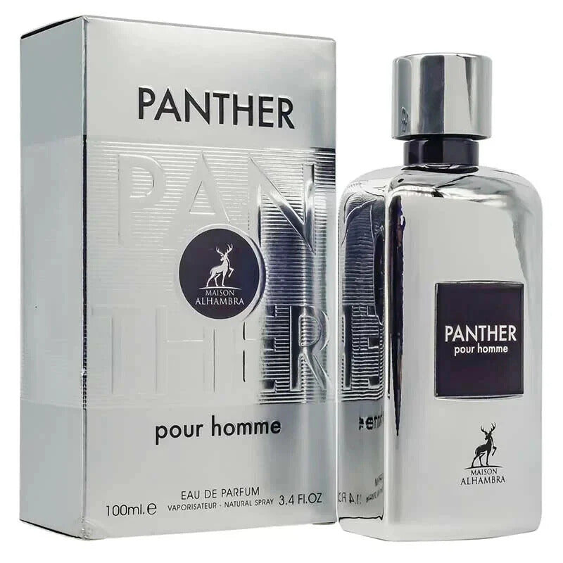 Maison Alhambra Panther Pour Homme EDP fragrance bottle
