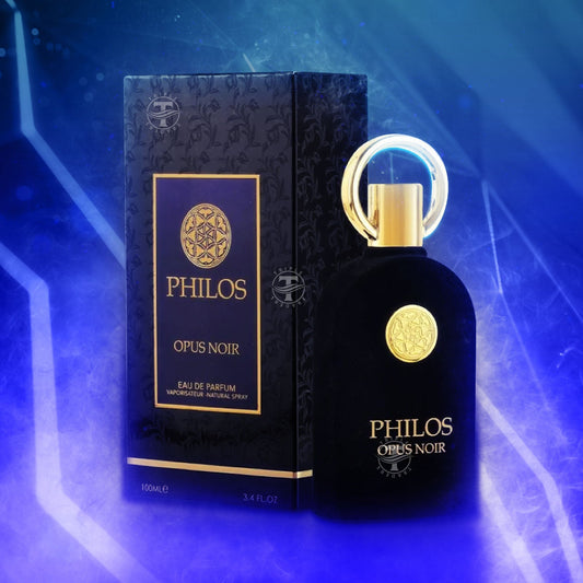Maison Alhambra Philos Opus Noir EDP fragrance bottle
