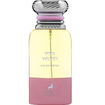 Maison Alhambra Pink Velvet EDP fragrance bottle