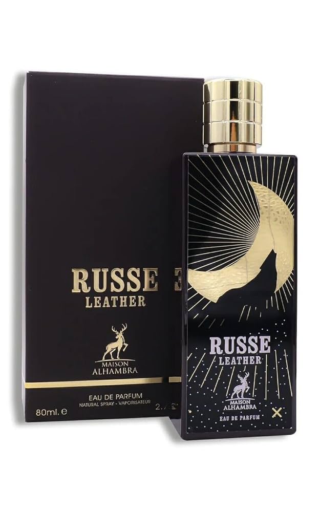 Maison Alhambra Russe Leather EDP fragrance bottle