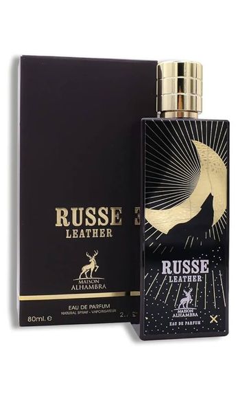 Maison Alhambra Russe Leather EDP fragrance bottle