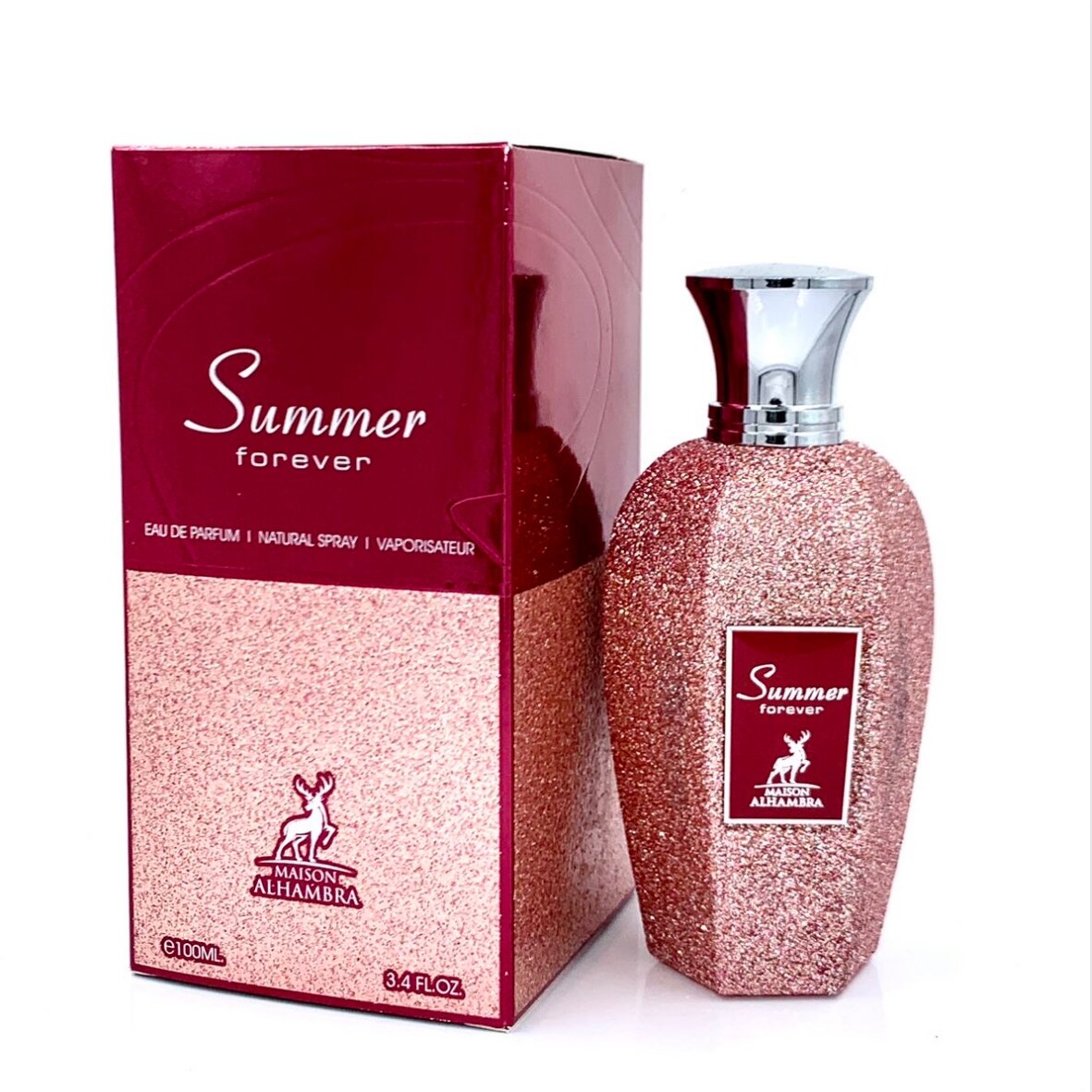 Maison Alhambra Summer Forever EDP fragrance bottle