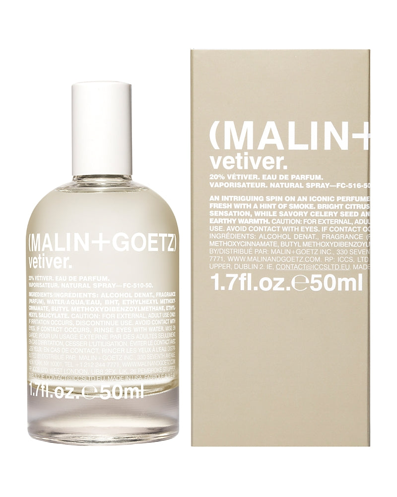 Malin+goetz Vetiver EDP fragrance bottle