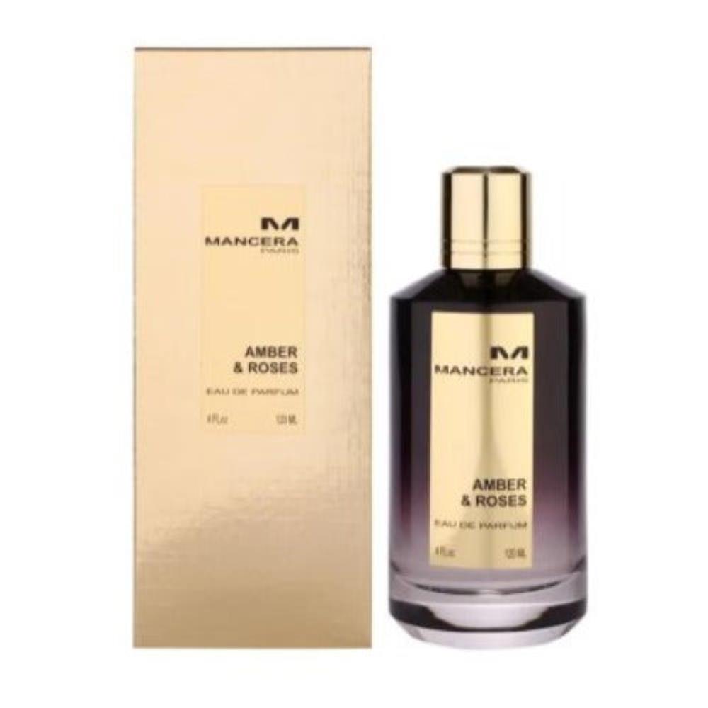 Mancera Amber & Roses EDP fragrance bottle