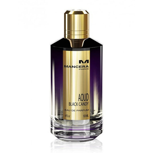 Mancera Aoud Black Candy EDP fragrance bottle