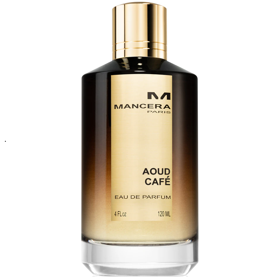 Mancera Aoud Cafe EDP fragrance bottle