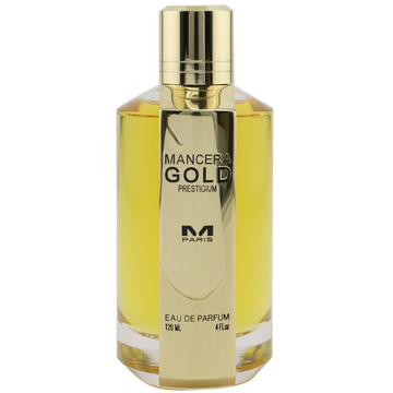 Mancera Gold Prestigium EDP fragrance bottle