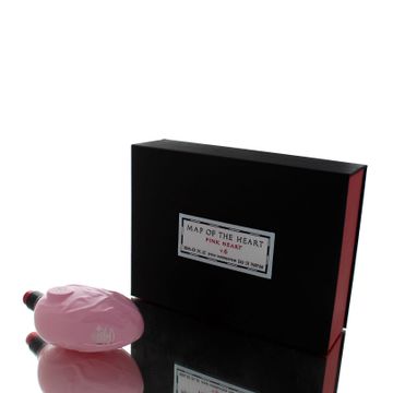 Map Of The Heart V.6 Pink Heart EDP fragrance bottle