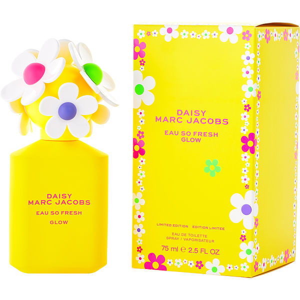 Marc Jacobs Daisy Eau So Fresh Glow EDT fragrance bottle