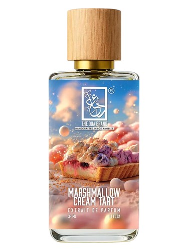 The Dua Brand Marshmallow Cream Tart fragrance bottle