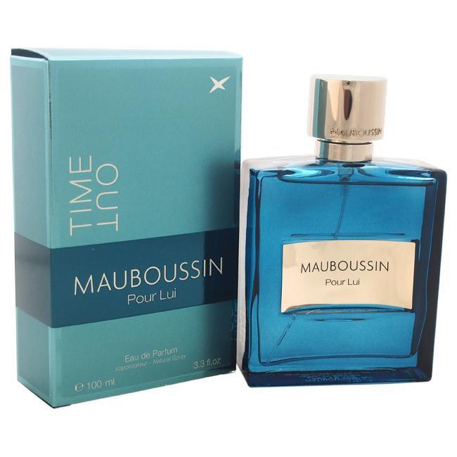 Mauboussin Pour Lui Time Out EDP fragrance bottle