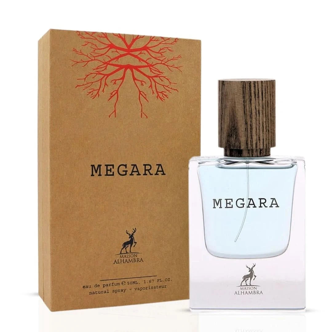 Megara EDP fragrance bottle