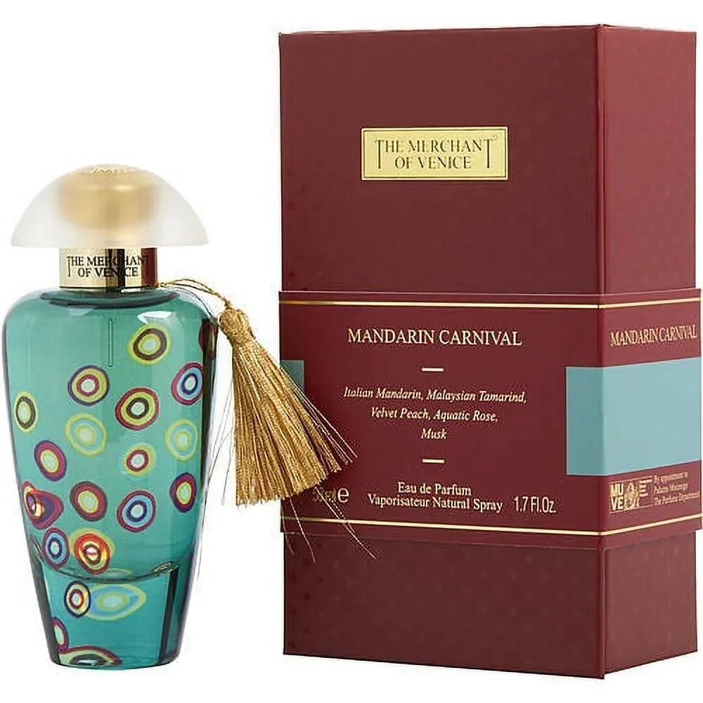 Merchant Of Venice Mandarin Carnival EDP fragrance bottle