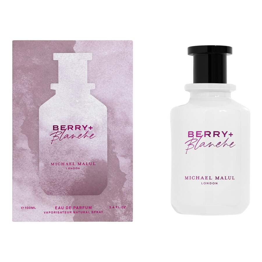 Michael Malul Berry + Blanche EDP fragrance bottle