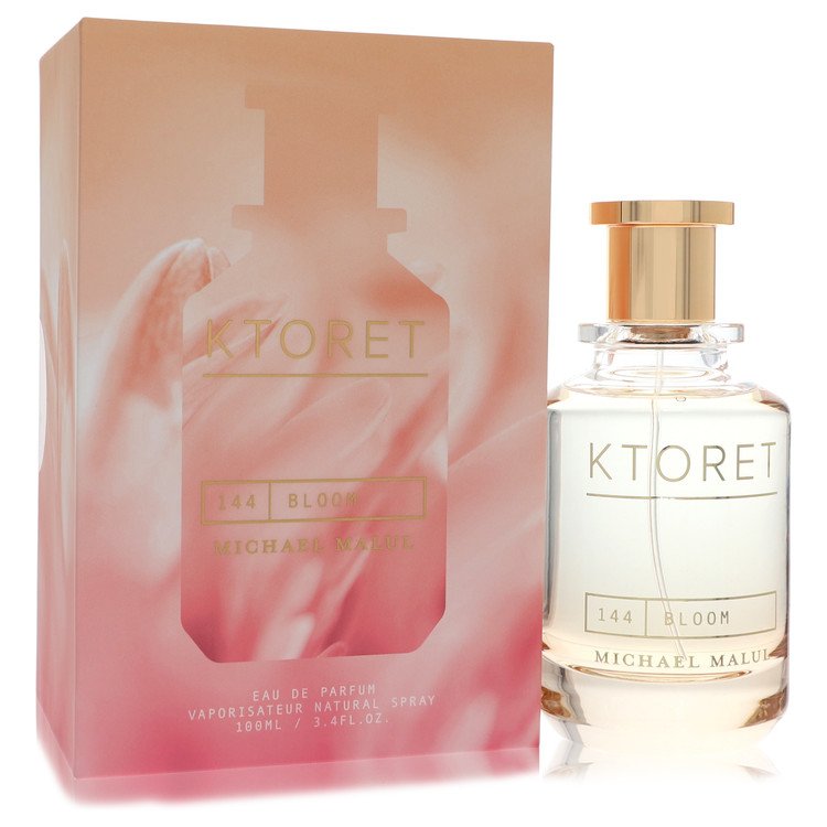 Michael Malul Ktoret 144 Bloom EDP fragrance bottle