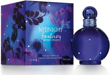Midnight Fantasy Britney Spears EDP fragrance bottle