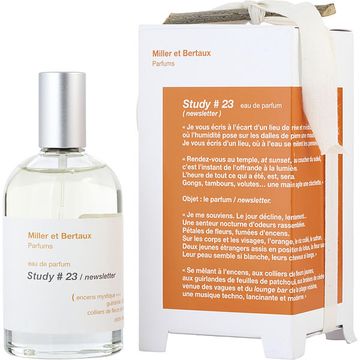 Miller Et Bertaux Study No. 23/newsletter EDP fragrance bottle