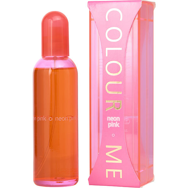 Milton Lloyd Colour Me Neon Pink EDP fragrance bottle