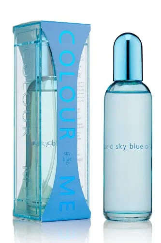 Milton Lloyd Colour Me Sky Blue EDP fragrance bottle