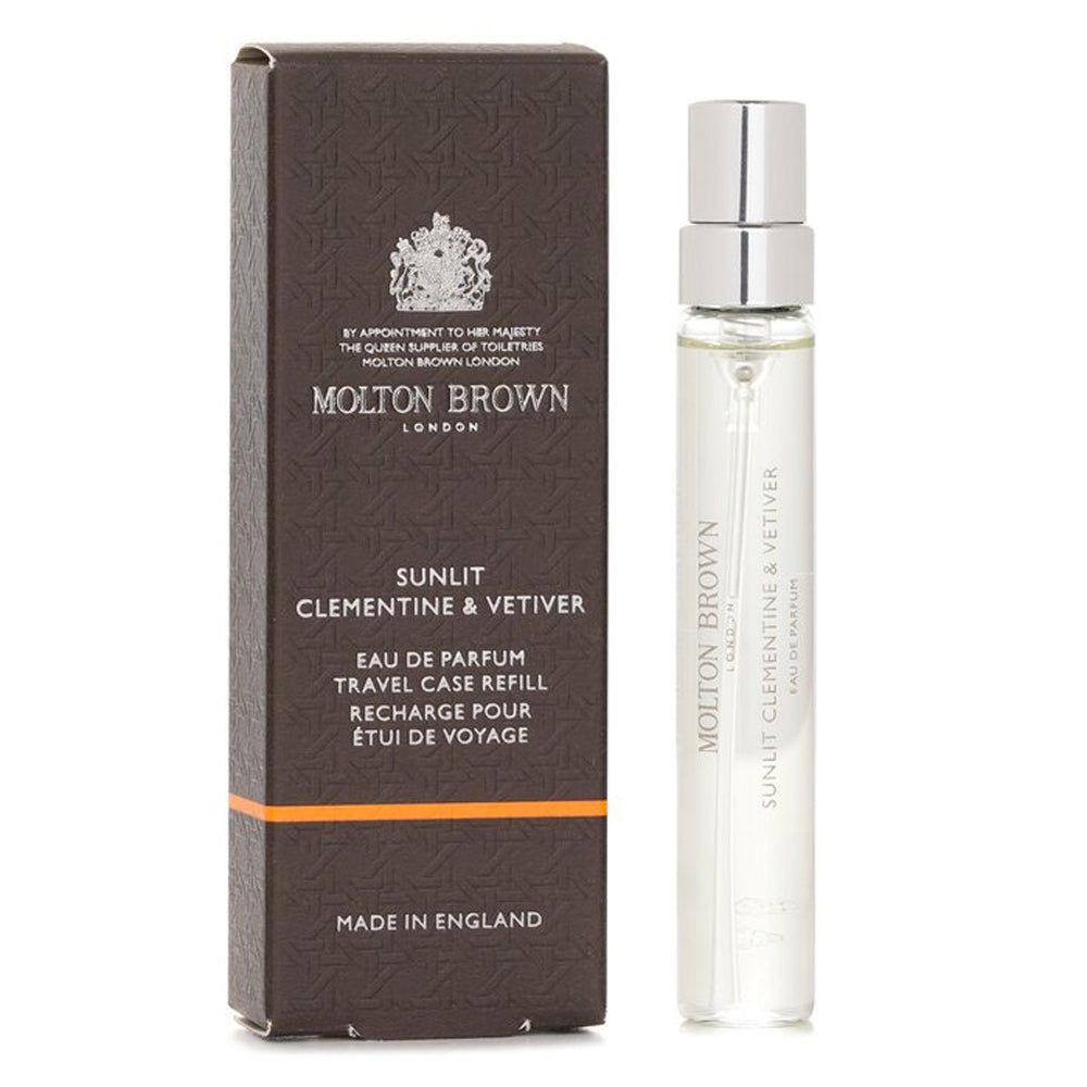 Molton Brown Sunlit Clementine & Vetiver EDP fragrance bottle