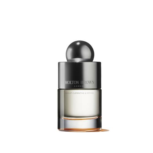 Molton Brown Sunlit Clementine & Vetiver EDT fragrance bottle