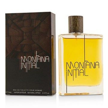 Montana Initial Pour Homme EDT fragrance bottle