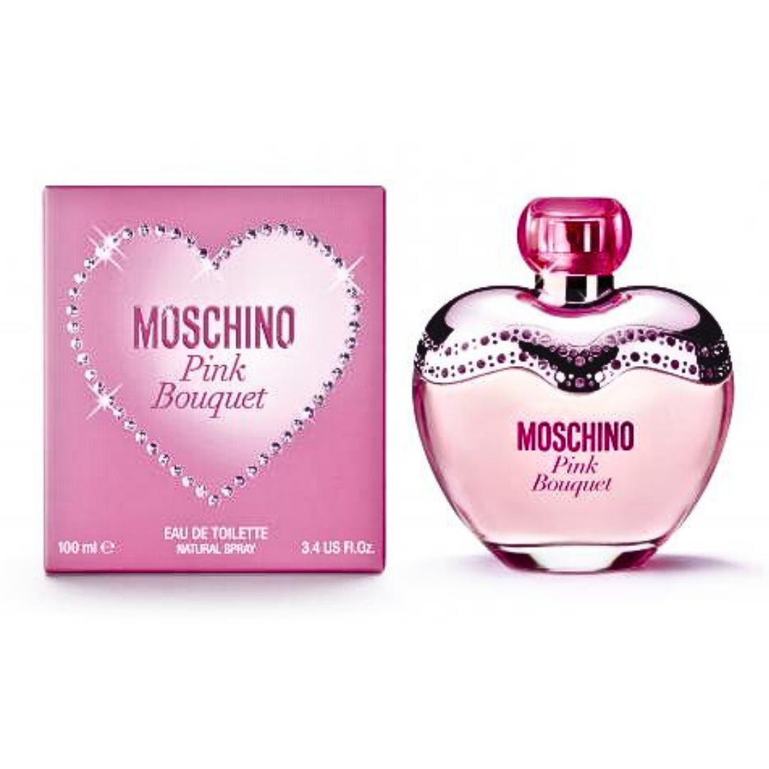 Moschino Pink Bouquet EDT fragrance bottle