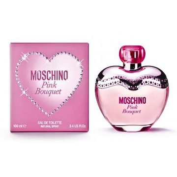 Moschino Pink Bouquet EDT fragrance bottle