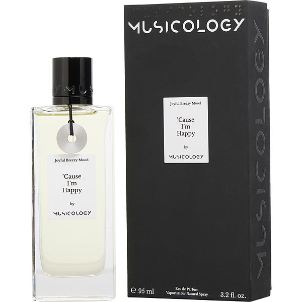 Musicology Cause I'm Happy PARFUM fragrance bottle