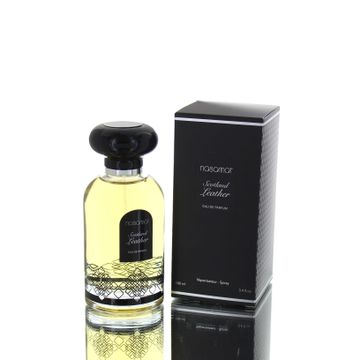 Nasamat Scotland Leather EDP fragrance bottle