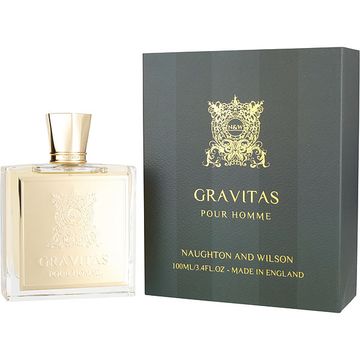 Naughton and Wilson Gravitas Pour Homme EDP fragrance bottle