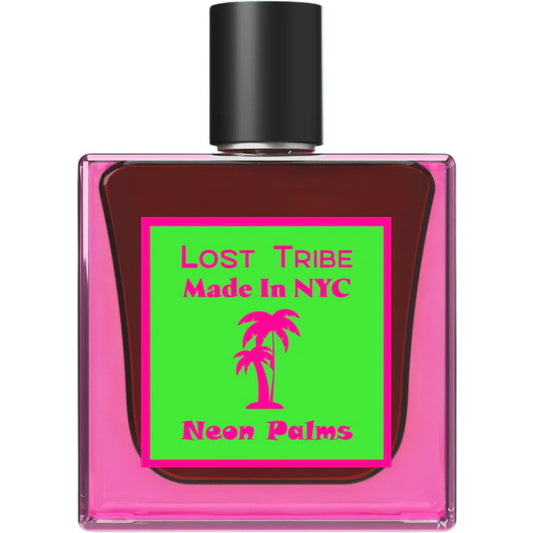 Lost Tribe Neon Palms fragrance bottle
