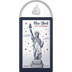 Lattafa Pride New York the City of Dreams fragrance bottle