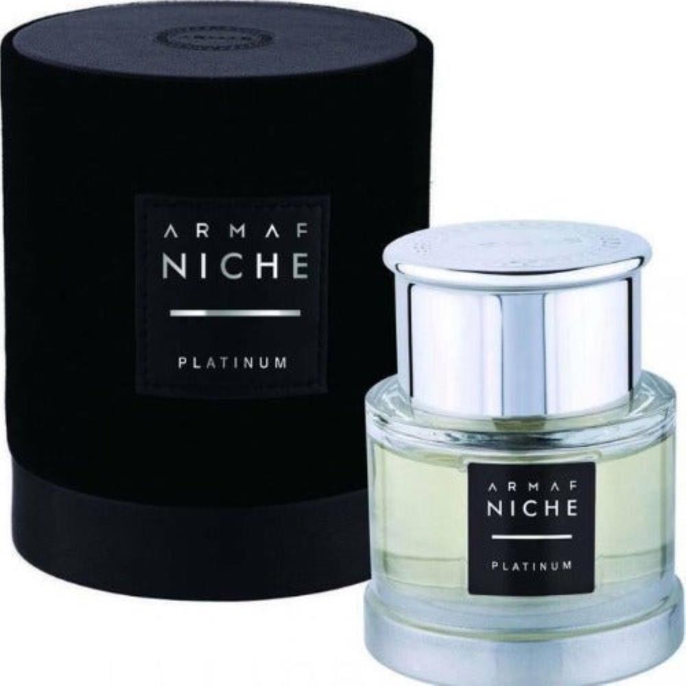 Niche Platinum EDP fragrance bottle