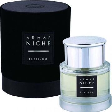 Niche Platinum EDP fragrance bottle