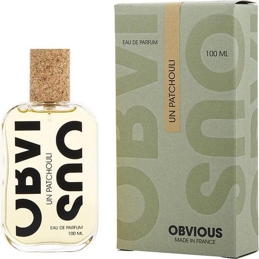 Obvious Un Patchouli EDP fragrance bottle