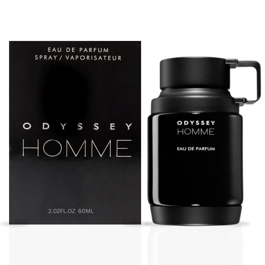 Odyssey Homme Black EDP fragrance bottle