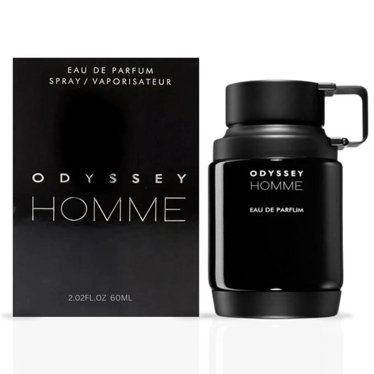 Odyssey Homme Black EDP fragrance bottle