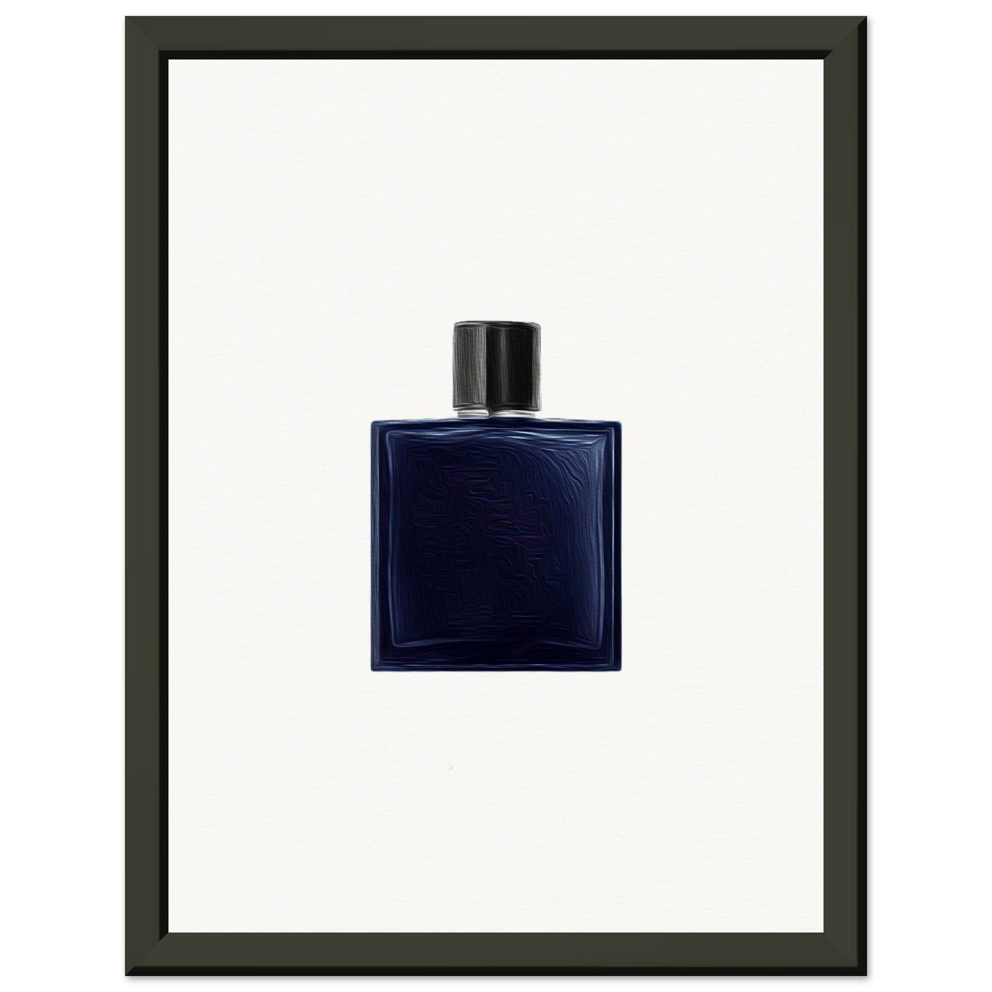 OG Blue Metal Framed Poster - Chaos Fragrances