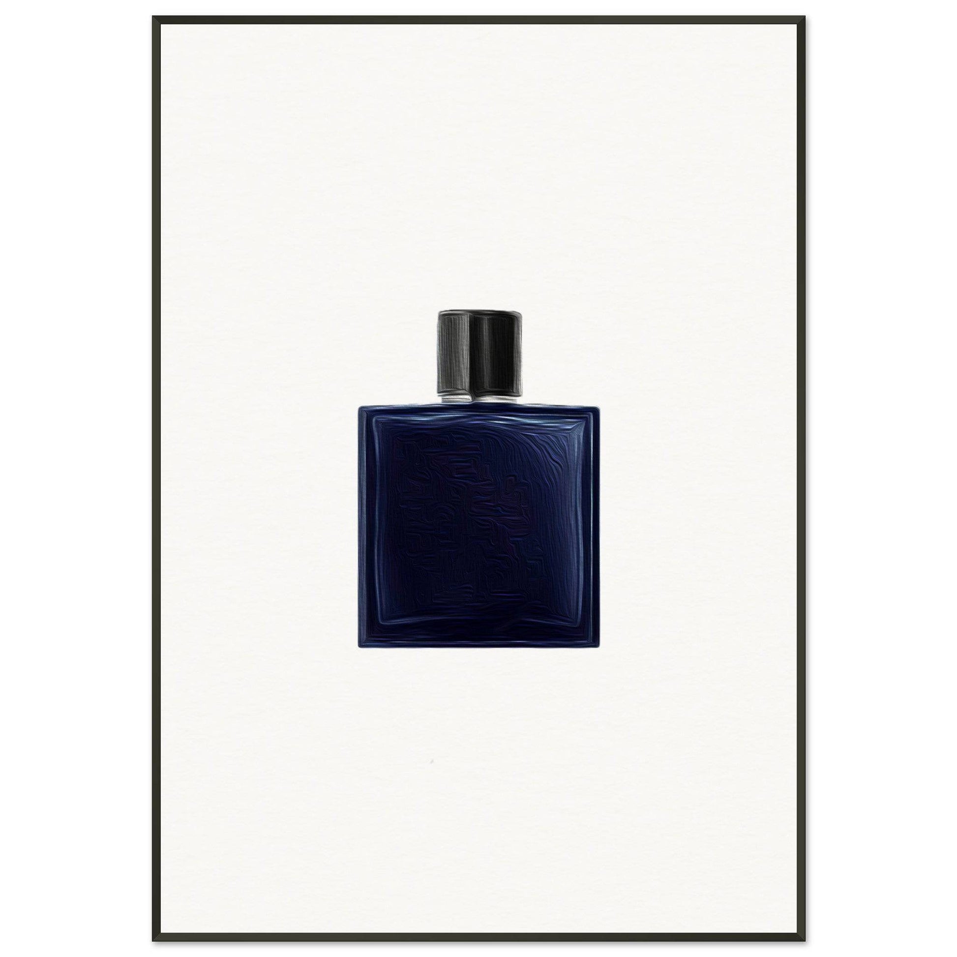 OG Blue Metal Framed Poster - Chaos Fragrances