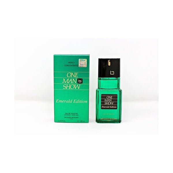 One Man Show Emerald Edition EDT fragrance bottle
