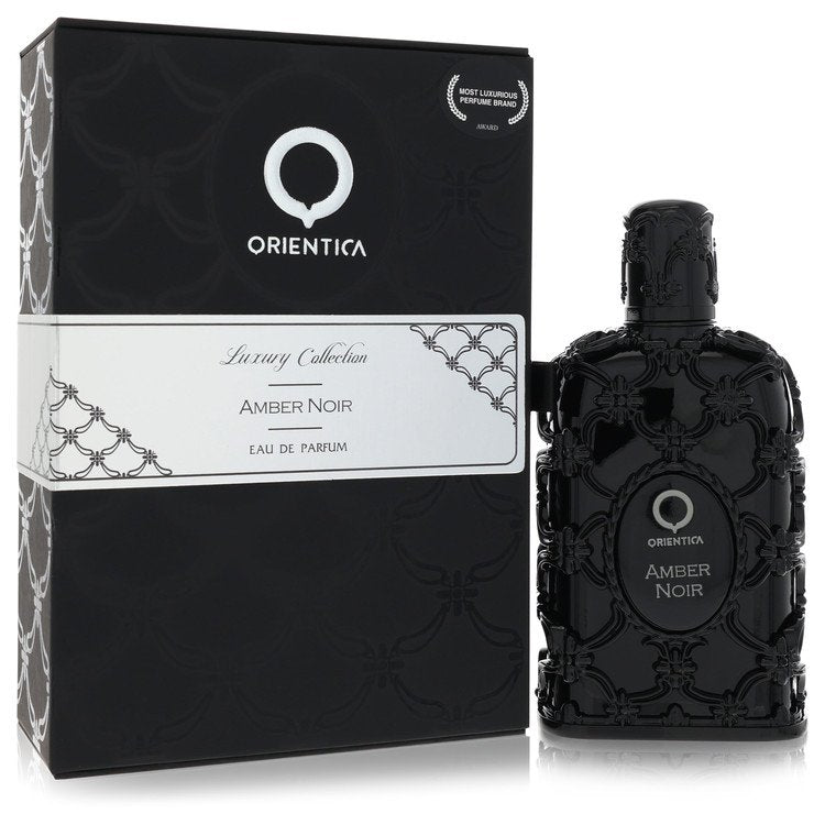 Orientica Amber Noir EDP fragrance bottle