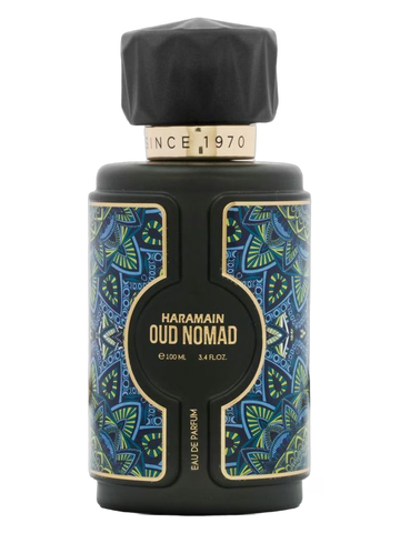 Al Haramain Perfumes Oud Nomad fragrance bottle