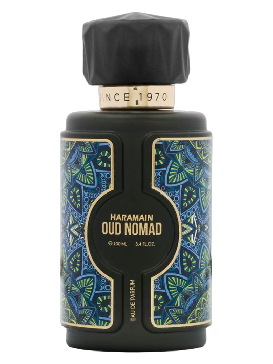 Al Haramain Perfumes Oud Nomad fragrance bottle