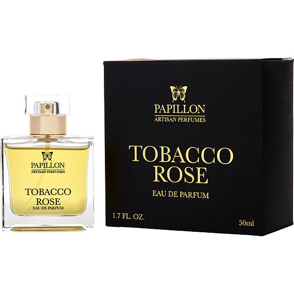 Papillon Tobacco Rose EDP fragrance bottle