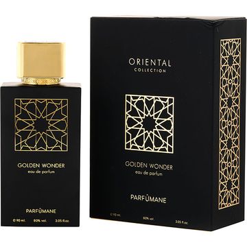 Parfumane Golden Wonder EDP fragrance bottle