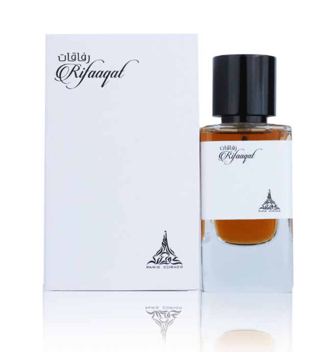 Paris Corner Rifaaqat EDP fragrance bottle